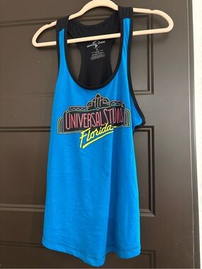 Universal Studios Florida Women's Blue Racerback Tank Top